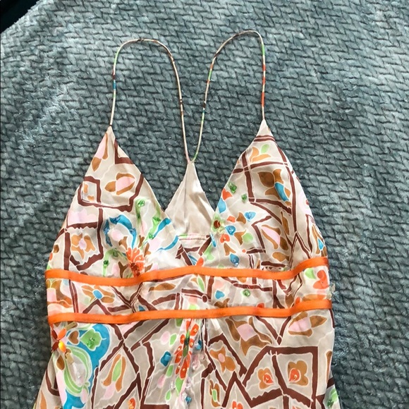 Diane Von Furstenberg Westina Silk Dress Size 6 - Picture 2 of 7